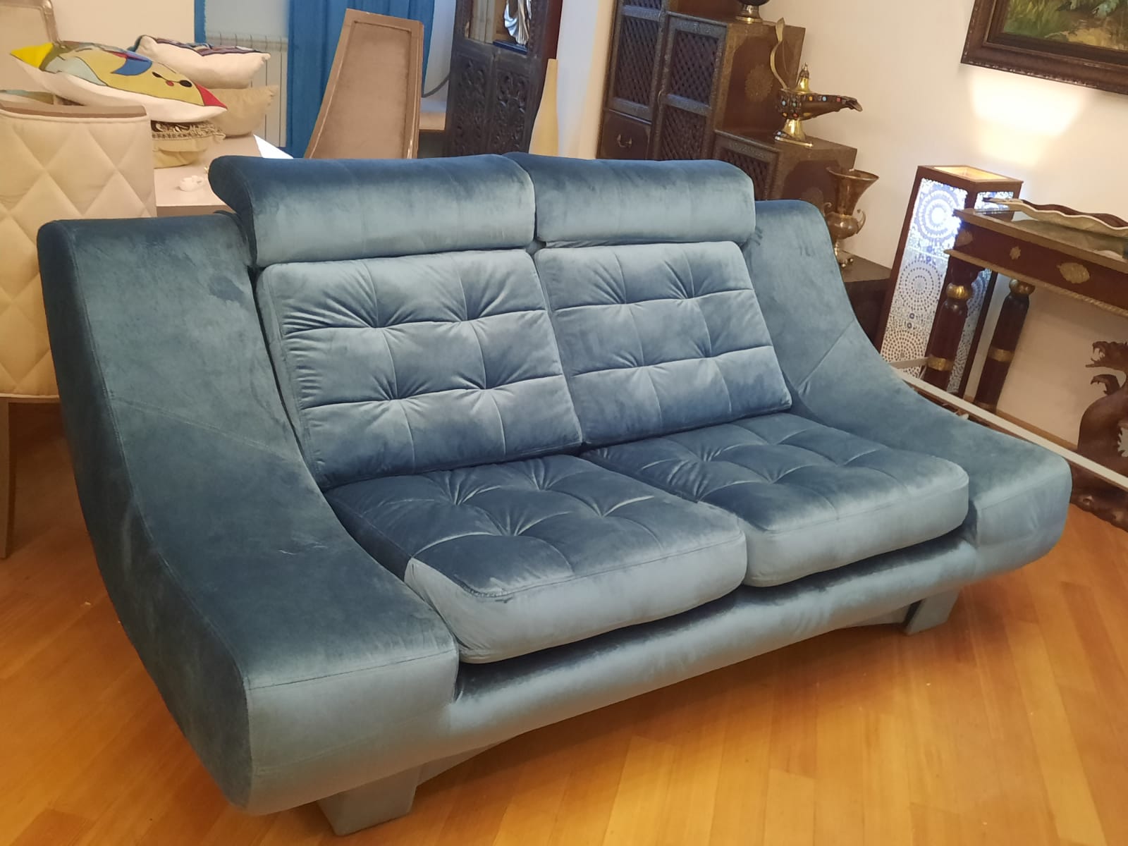 Обивка дивана на дому. Красавино